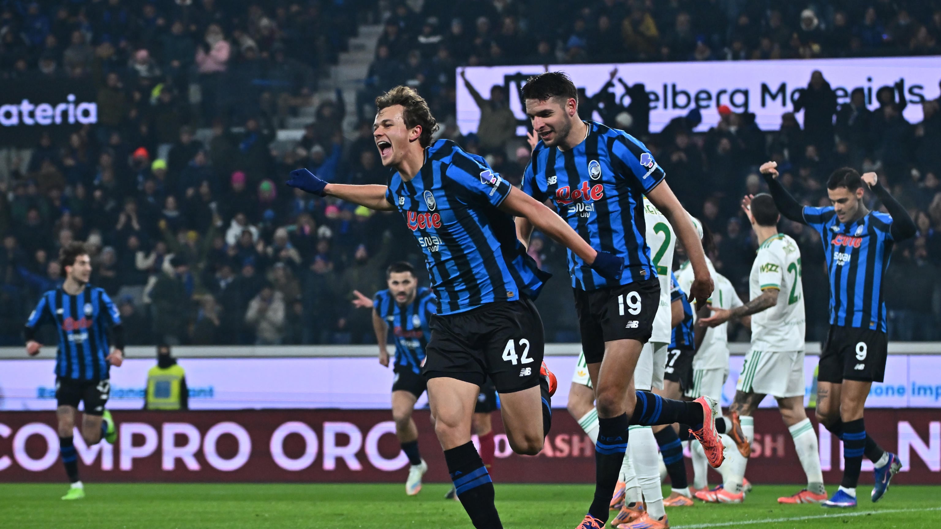 L'Atalanta supera di misura la Roma: Palladino vince la sfida con Gasp