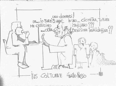 La vignetta del giorno - Ius culturae giallorosso 1