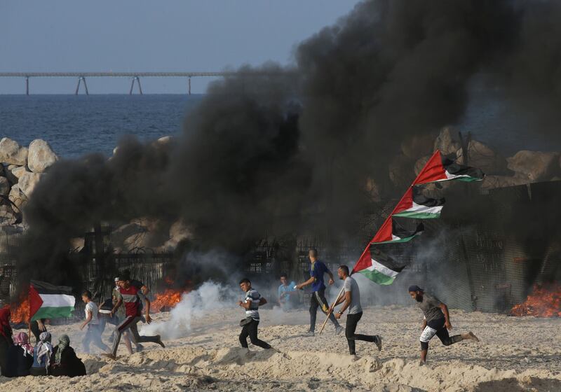 Le tensioni al confine tra Gaza e Israele 10