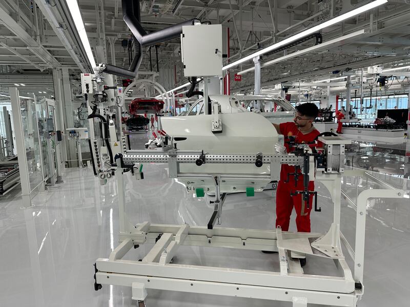 L'e-building Ferrari a Maranello 3