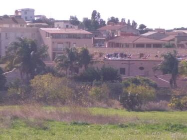 Il 'Villa Sikania' visto dal centro urbano