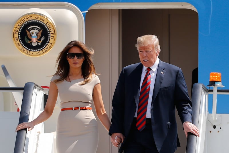 Melania Trump nel Regno Unito 6