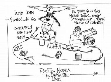 La vignetta del giorno: parte-Nopea by De Magistris 1