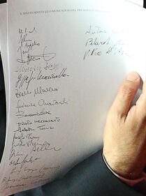 Nelle mani di Quagliariello la lista dei dissidenti Pdl 3