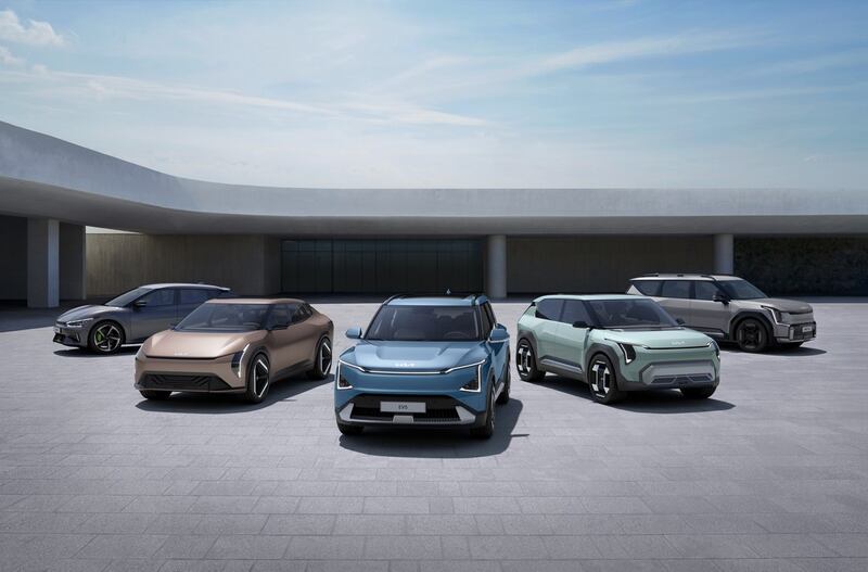 Kia EV3 e EV4 concept, guarda tutte le foto 15