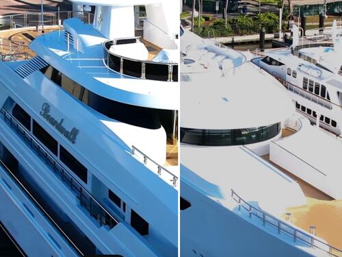 A Gaeta il Boardwalk, super-yacht dell’ambasciatore americano da 150milioni di dollari
