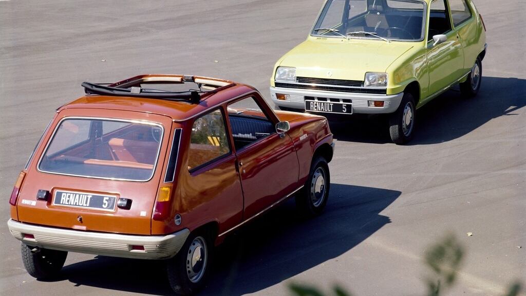 Renault 5, oltre cinquant'anni da regina di Francia