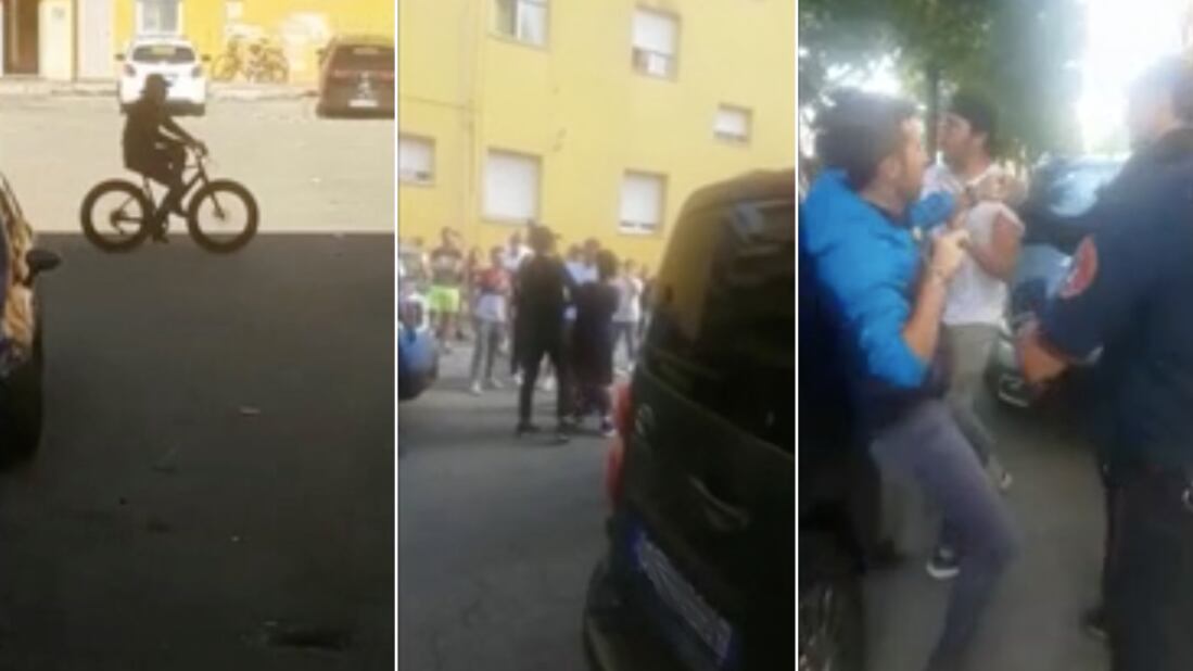 Pescara, Brumotti aggredito nel quartiere dove comandano i rom