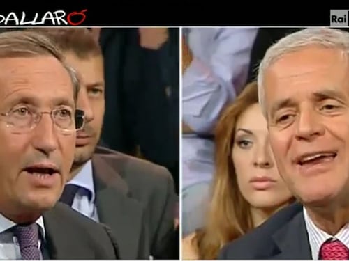"Faccia tosta", "Stai calmo". Il vivace scontro Fini-Formigoni nel 2012