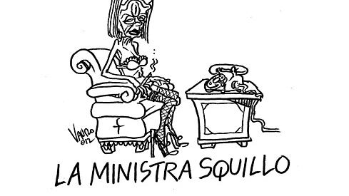 "La ministra squillo". Bagarre sulla vignetta di Vauro
