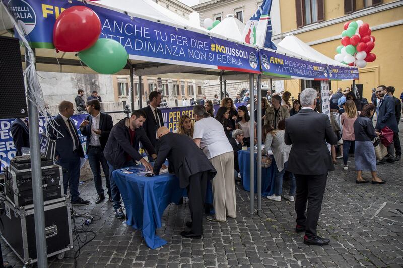 Cittadinanza, raccolta di firme di Fdi contro ius culturae 5