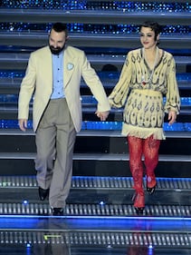 Sanremo 2025, le immagini più belle della terza serata 10