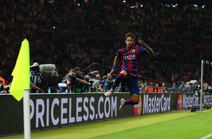 Barcellona, la festa con la Coppa 1