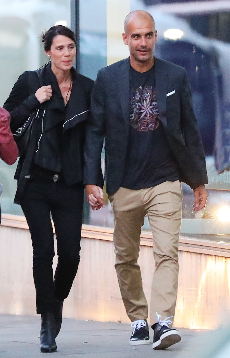 Pep Guardiola e Cristina Serra, le foto più belle 4