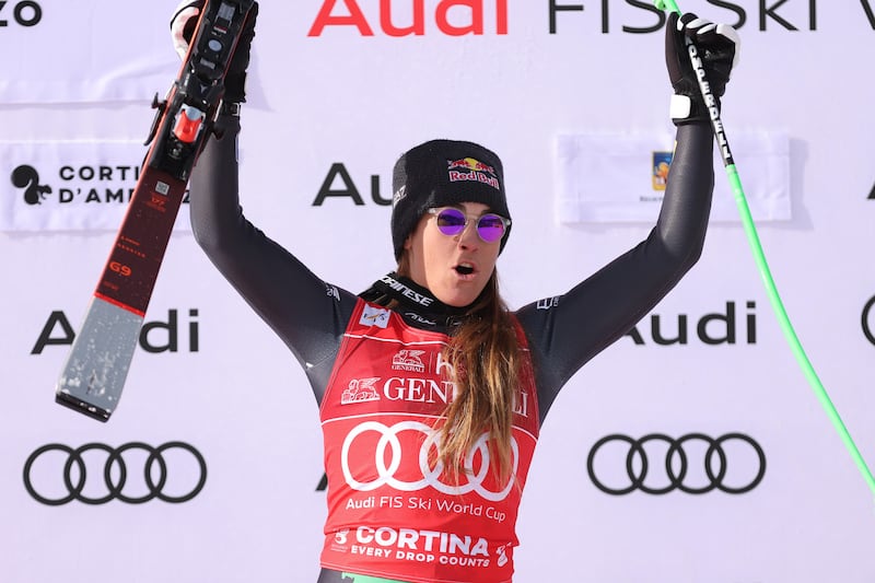 Il trionfo di Sofia Goggia a Cortina: le immagini più belle 13