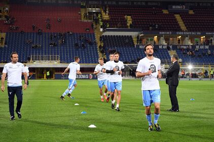 Lazio a Bologna con la maglia di Anna Frank 8