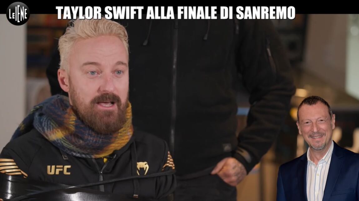 Sanremo, Amadeus beffato su Taylor Swift: "Farò pressioni..."