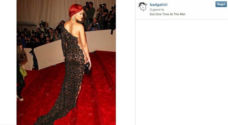 Rihanna: "il vestito del Met? L'ho trovato online" 10