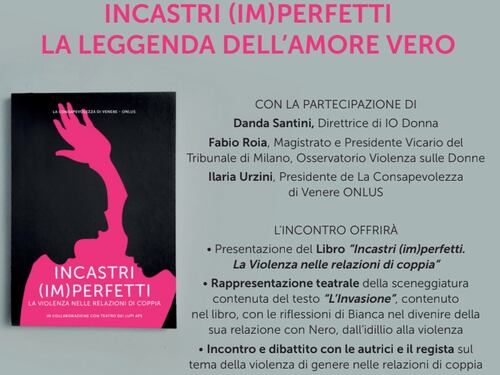 Incastri (im)perfetti, un libro e uno spettacolo contro la violenza di coppia