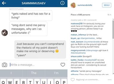 La pornostar sbeffeggia i provoloni su Instagram 4