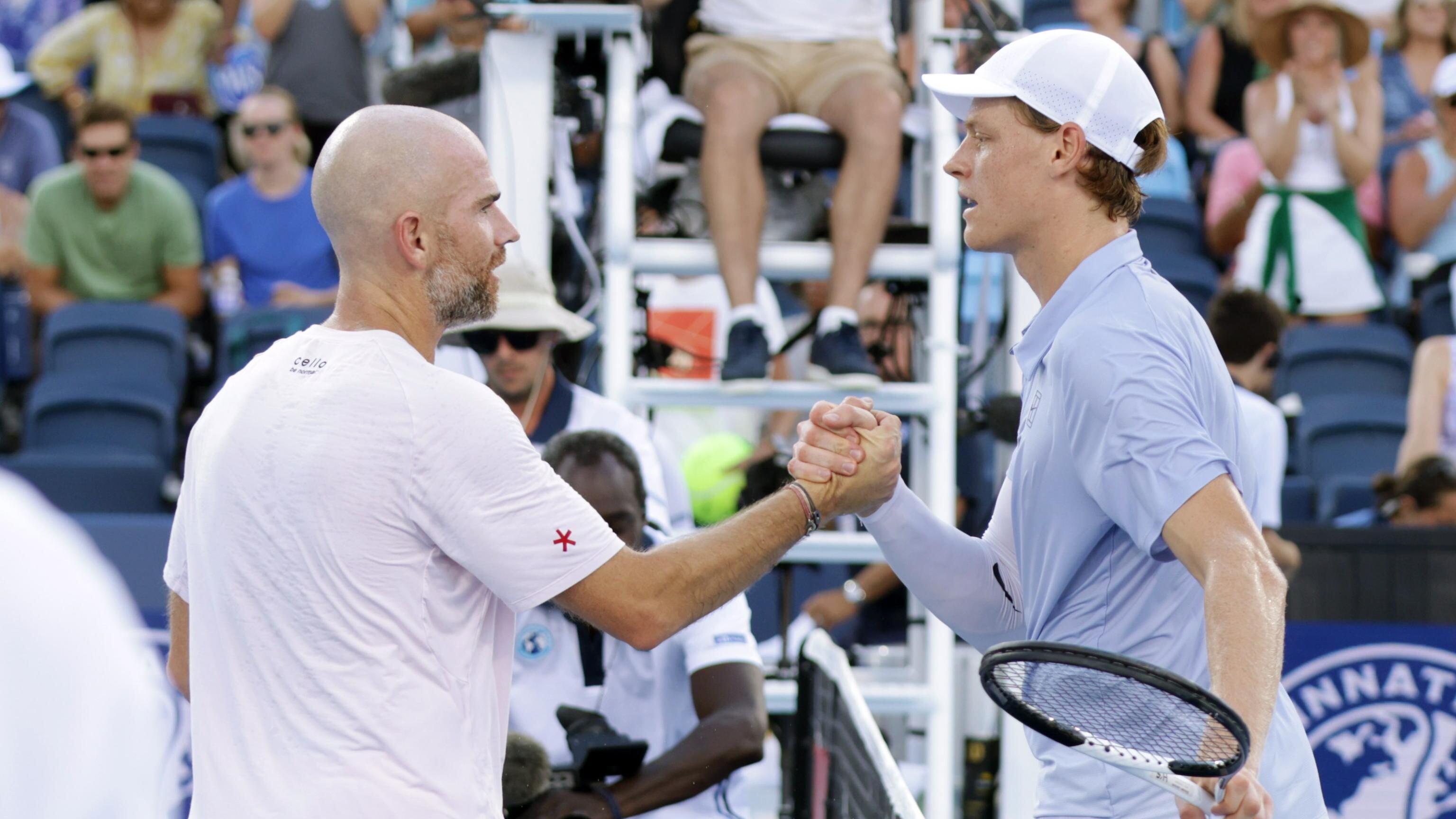 Sinner batte Mannarino a Cincinnati: 6-4, 7-6
