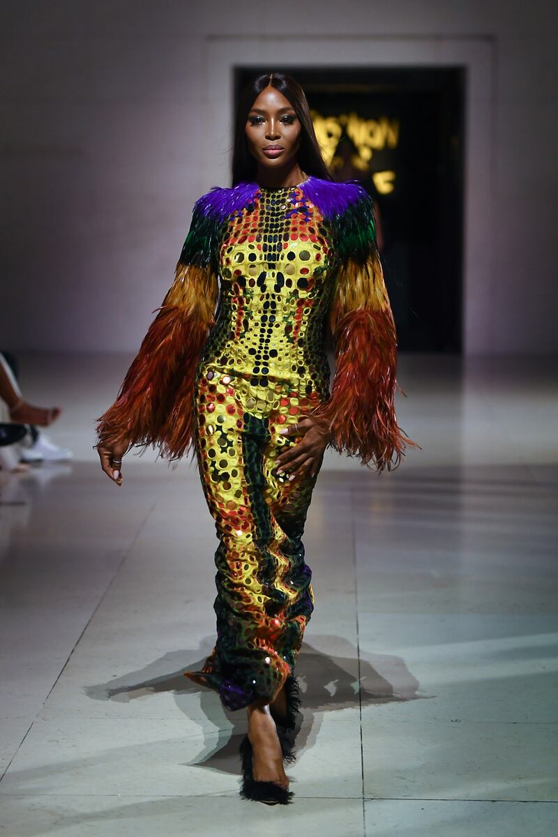 Naomi Campbell alla London Fashion Week: foto 3