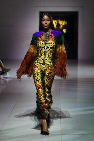 Naomi Campbell alla London Fashion Week: foto 3