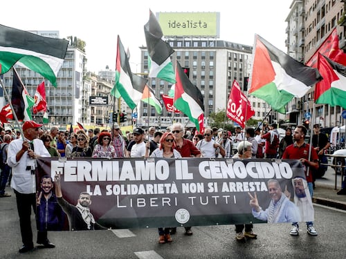 Da Hannoun ad Albustanji, Milano torna in piazza per gli arrestati dell’inchiesta sulla rete palestinese