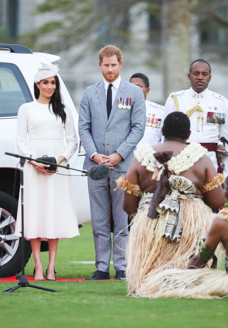 Meghan Markle e il Principe Harry alle Fiji 1