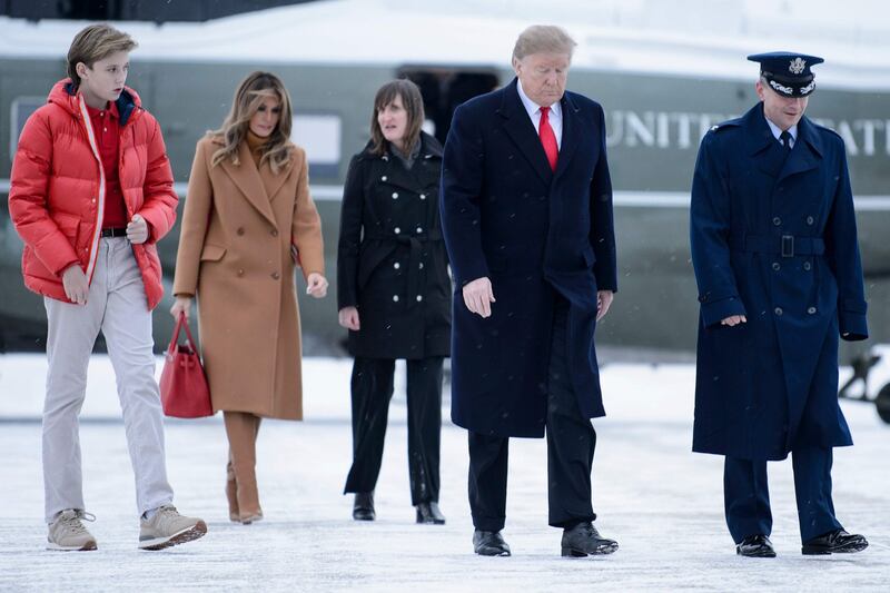 Melania Trump: al fianco del marito dopo 39 giorni di silenzio 4