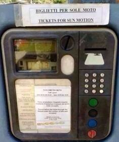 Roma, il parchimetro e l'inglese maccheronico 1