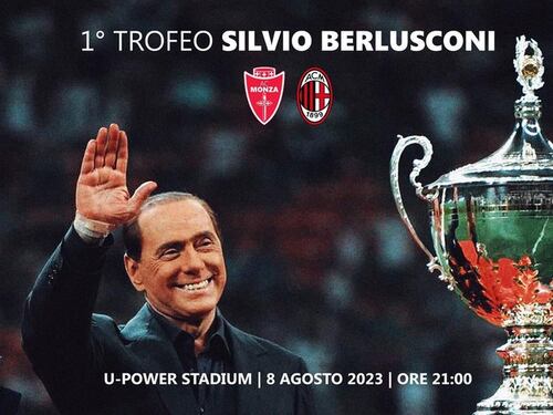 "Trofeo Silvio Berlusconi", Monza e Milan in campo con una maglia speciale