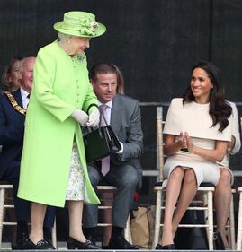 Meghan e la regina senza Harry: è la prima volta 6