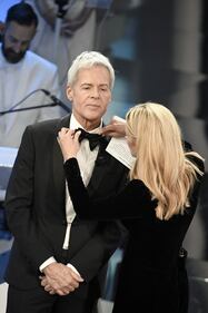 Il look "mozzafiato" di Michelle Hunziker a Sanremo 3