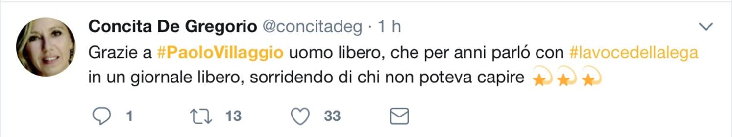 Paolo Villaggio, il messaggio dei vip 6