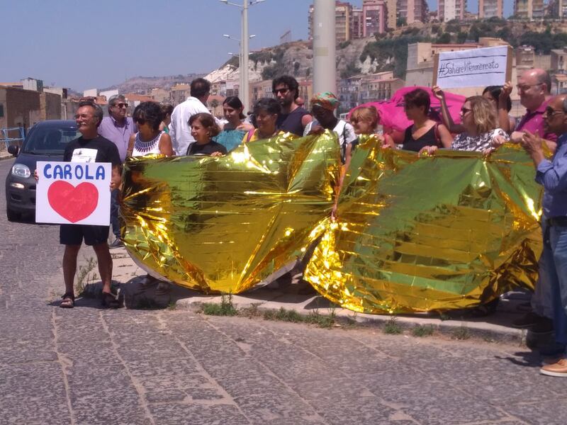 arrivo carola rackete 7