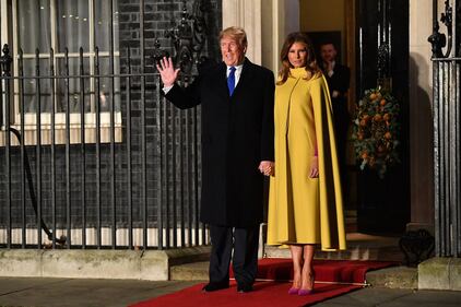 Il presidente Trump e la First Lady al Summit in UK  5