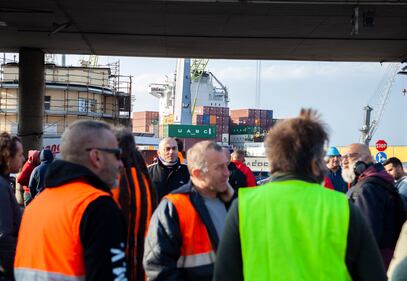 I camalli di Genova contro il Green pass 3