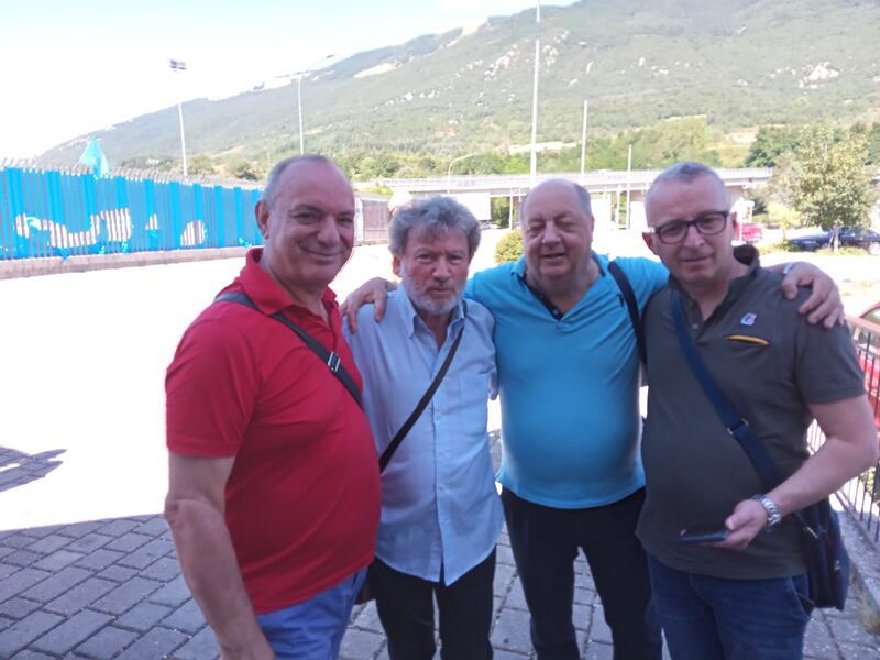 I tifosi del Napoli "invadono" Castel di Sangro 9