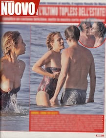 Isabella Ferrari, incidente hot al mare 3