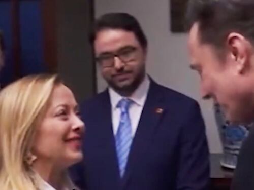 Meloni incontra Musk a Washington: "Felice di rivederti"