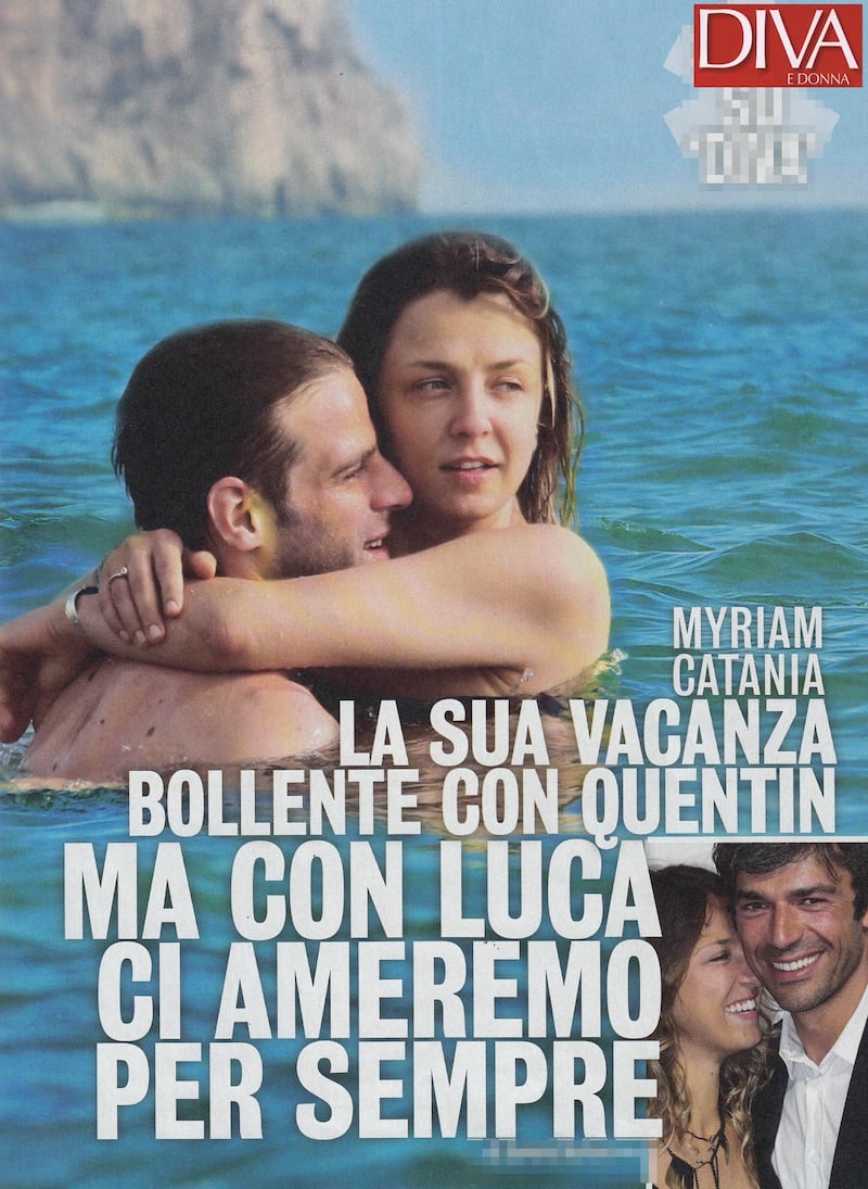 Myriam Catania, topless sexy: foto 2