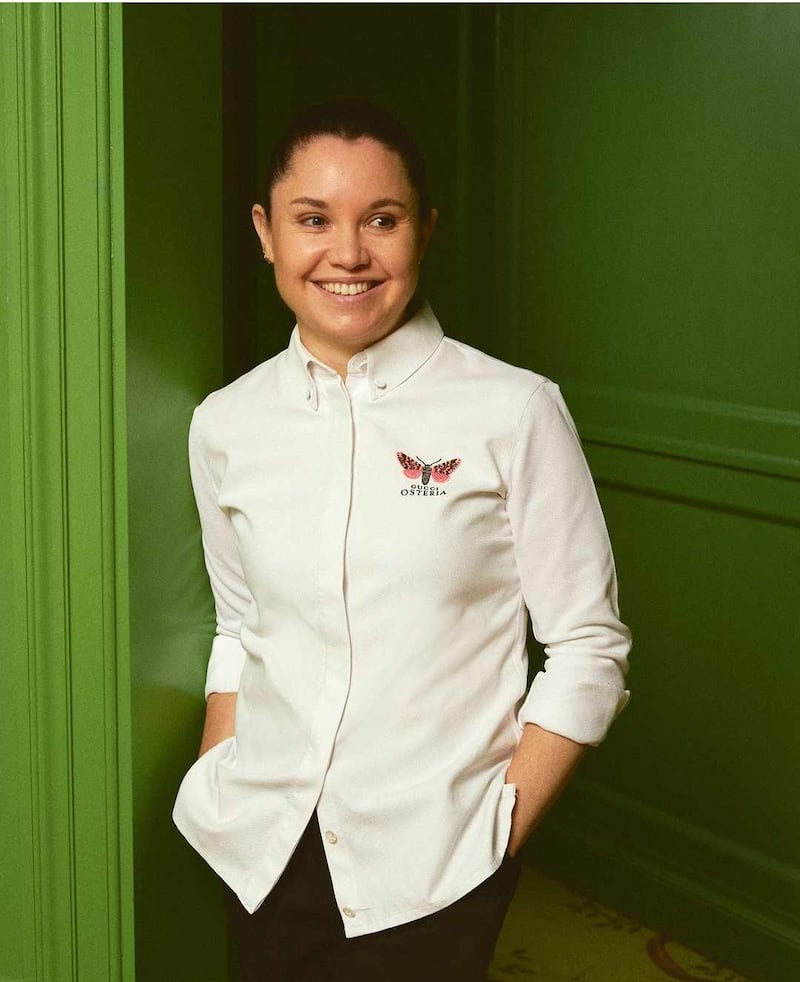 Karime Lopez di Gucci Osteria