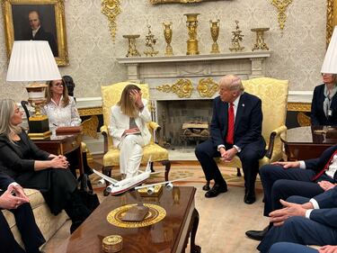 Conferenza stampa di Trump e Meloni alla Casa Bianca 4