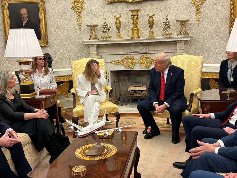 Conferenza stampa di Trump e Meloni alla Casa Bianca 4