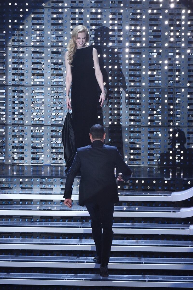 Nicole Kidman e Ellie Goulding a Sanremo 2016 2