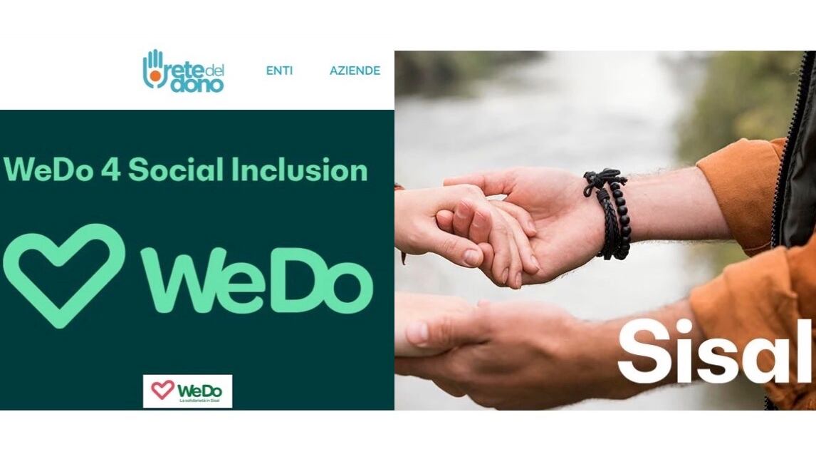 Sisal e Rete del Dono insieme per sostenere il no profit