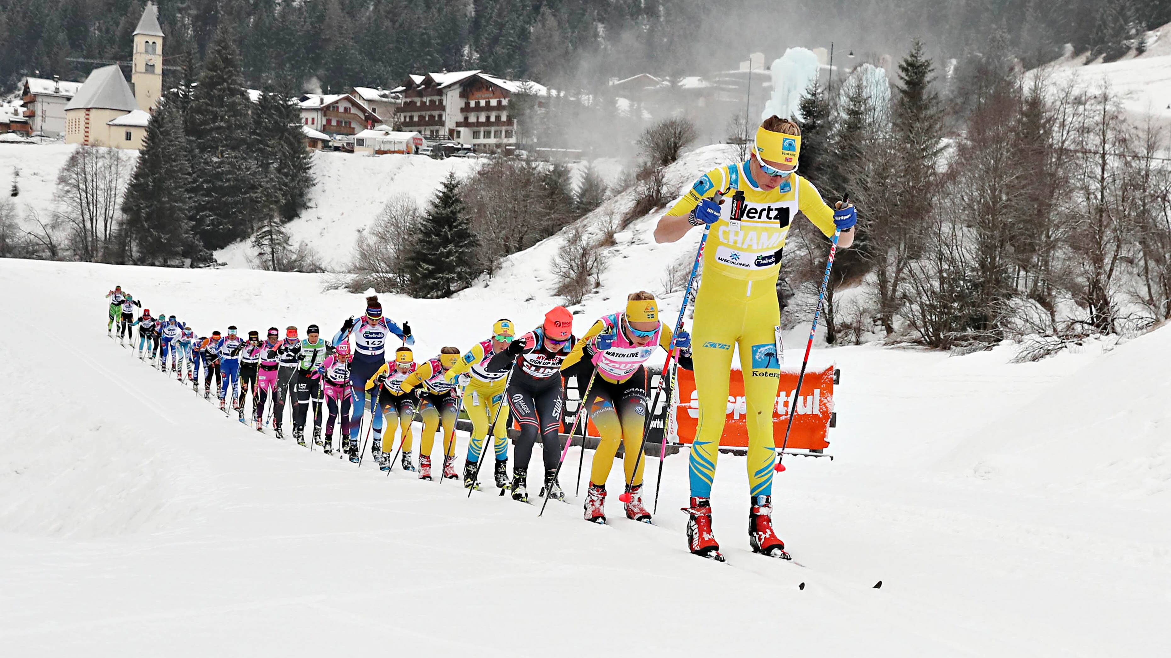 La Marcialonga non si ferma, domenica 2mila atleti in gara nelle valli di Fiemme e Fassa