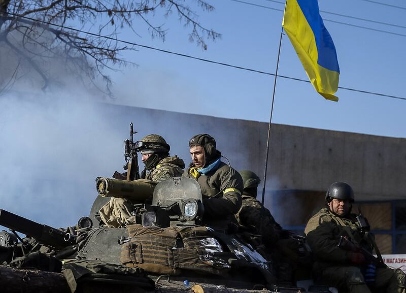 Soldati ucraini a Debaltseve 7