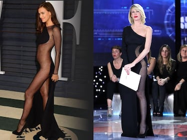 Il look nude: da Irina Shayk alla Marcuzzi 1